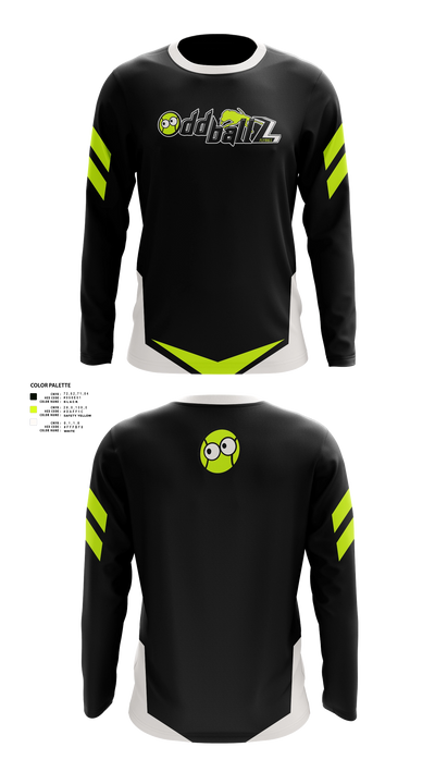 OddBallz Long Sleeve Performance Shirt - 21