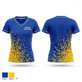 Delaware Flag Football 67220751 Women's Short Sleeve V-neck Shirt - 1