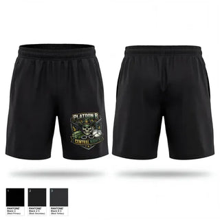 Athletic Shorts With Pockets, Platoon B Central Nights, Police, Teamtime, Team time, sublimation, custom sports apparel, team uniforms, spirit wear, spiritwear, sports uniforms, custom shirts, team store, custom team store, fundraiser sports, apparel fundraiser