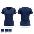 Presque Isle Police Department Women's Short Sleeve V-neck Shirt - 1