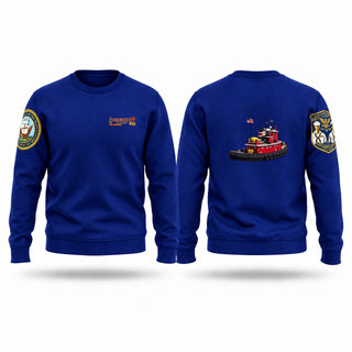 Crew Neck Sweatshirt, SERVICE CRAFT GROTON CT, Navy, Teamtime, Team time, sublimation, custom sports apparel, team uniforms, spirit wear, spiritwear, sports uniforms, custom shirts, team store, custom team store, fundraiser sports, apparel fundraiser