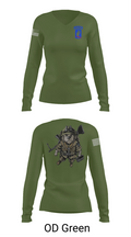 Wombats 19106306 Women's Long Sleeve V-neck Shirt - 57