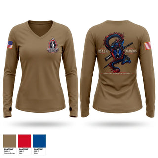 Old School Cotton Feel Shirt, Delta Company 100BN 442IN REGT, Army, Teamtime, Team time, sublimation, custom sports apparel, team uniforms, spirit wear, spiritwear, sports uniforms, custom shirts, team store, custom team store, fundraiser sports, apparel fundraiser