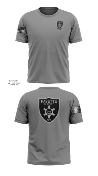 Short Sleeve Performance Shirt, Fayette County Sheriff WV, Police, Teamtime, Team time, sublimation, custom sports apparel, team uniforms, spirit wear, spiritwear, sports uniforms, custom shirts, team store, custom team store, fundraiser sports, apparel fundraiser