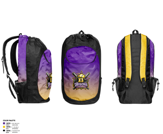 Gear Bag, Biloxi, Softball, Teamtime, Team time, sublimation, custom sports apparel, team uniforms, spirit wear, spiritwear, sports uniforms, custom shirts, team store, custom team store, fundraiser sports, apparel fundraiser