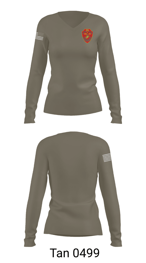 Womens Long Sleeve Vneck Shirt, India CO, Marines, Teamtime, Team time, sublimation, custom sports apparel, team uniforms, spirit wear, spiritwear, sports uniforms, custom shirts, team store, custom team store, fundraiser sports, apparel fundraiser