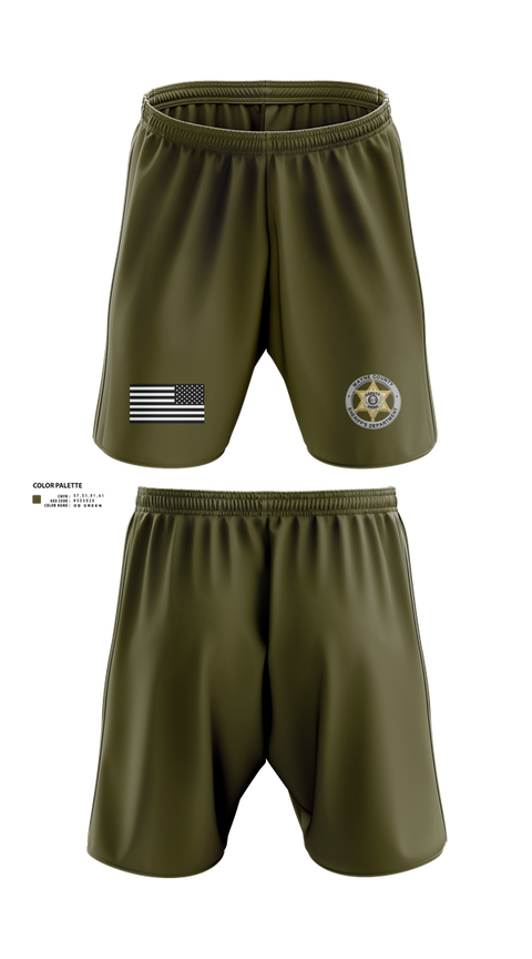 Athletic Shorts With Pockets, Wayne County Sheriff’s Department, Police, Teamtime, Team time, sublimation, custom sports apparel, team uniforms, spirit wear, spiritwear, sports uniforms, custom shirts, team store, custom team store, fundraiser sports, apparel fundraiser