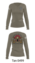 Charlie BTRY 2-114th FA 81101769 Women's Long Sleeve V-neck Shirt - 73