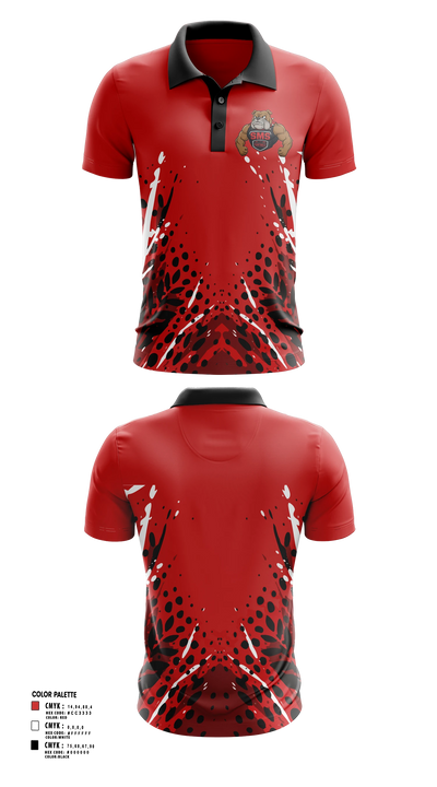 Bullpups 61867895 Short Sleeve Performance Polo - 3