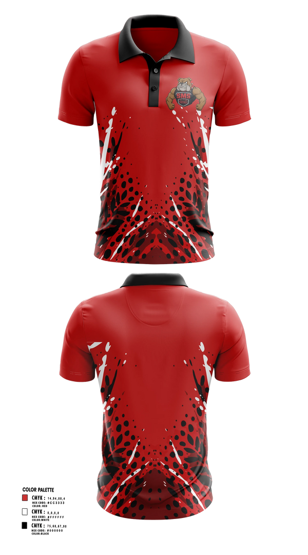 Short Sleeve Performance Polo, Bullpups, , Teamtime, Team time, sublimation, custom sports apparel, team uniforms, spirit wear, spiritwear, sports uniforms, custom shirts, team store, custom team store, fundraiser sports, apparel fundraiser