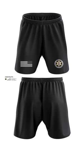 Athletic Shorts With Pockets, Wayne County Sheriff’s Department, Police, Teamtime, Team time, sublimation, custom sports apparel, team uniforms, spirit wear, spiritwear, sports uniforms, custom shirts, team store, custom team store, fundraiser sports, apparel fundraiser