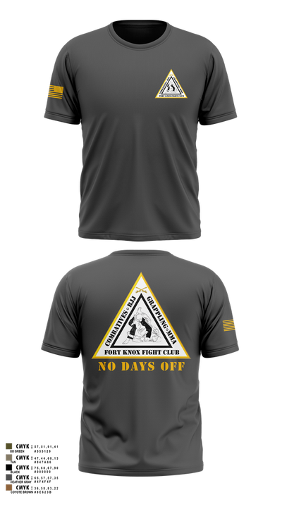 Fort Knox Fight Club Old School Cotton Feel Shirt - 3