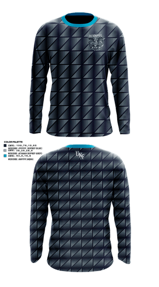 Long Sleeve Performance Shirt, Deadbird RFC, Rugby, Teamtime, Team time, sublimation, custom sports apparel, team uniforms, spirit wear, spiritwear, sports uniforms, custom shirts, team store, custom team store, fundraiser sports, apparel fundraiser