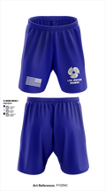1-222 Aviation Regiment Athletic Shorts With Pockets - 5
