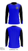 Open Guard BJJ 13780939 Long Sleeve Performance Shirt 1