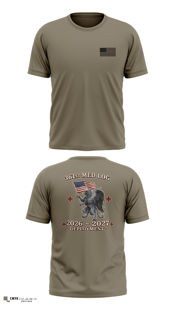 Short Sleeve Performance Shirt, 361 med log, Army, Teamtime, Team time, sublimation, custom sports apparel, team uniforms, spirit wear, spiritwear, sports uniforms, custom shirts, team store, custom team store, fundraiser sports, apparel fundraiser