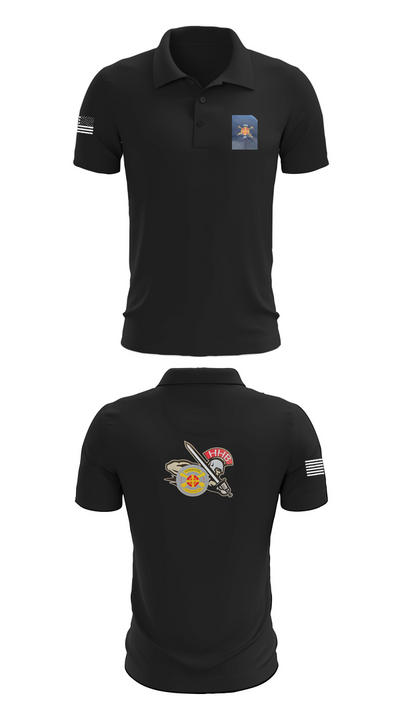 HHB, 428th Field Artillery Brigade 81466610 Short Sleeve Performance Polo - 27