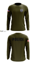 Robbinsville Police Long Sleeve Performance Shirt - 4