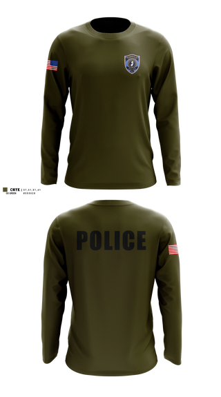 Long Sleeve Performance Shirt, Robbinsville Police, Police, Teamtime, Team time, sublimation, custom sports apparel, team uniforms, spirit wear, spiritwear, sports uniforms, custom shirts, team store, custom team store, fundraiser sports, apparel fundraiser