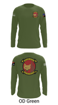 Headquarters & Headquarters Squadron 11394515 Long Sleeve Performance Shirt 46