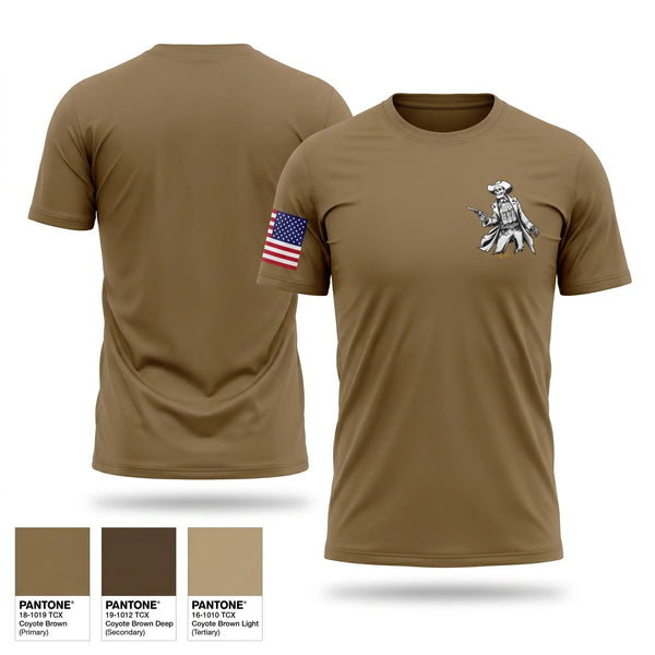 Short Sleeve Performance Shirt, Delta Company 1-297, National Guard, Teamtime, Team time, sublimation, custom sports apparel, team uniforms, spirit wear, spiritwear, sports uniforms, custom shirts, team store, custom team store, fundraiser sports, apparel fundraiser