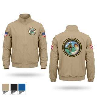 Windbreaker, Beachmaster Unit Two, Navy, Teamtime, Team time, sublimation, custom sports apparel, team uniforms, spirit wear, spiritwear, sports uniforms, custom shirts, team store, custom team store, fundraiser sports, apparel fundraiser
