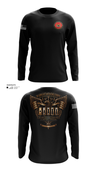 Long Sleeve Performance Shirt, Warrant Officer Store, Army, Teamtime, Team time, sublimation, custom sports apparel, team uniforms, spirit wear, spiritwear, sports uniforms, custom shirts, team store, custom team store, fundraiser sports, apparel fundraiser