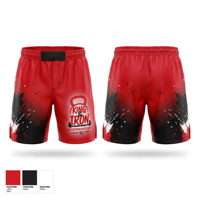 King & Iron Fight Shorts - 1