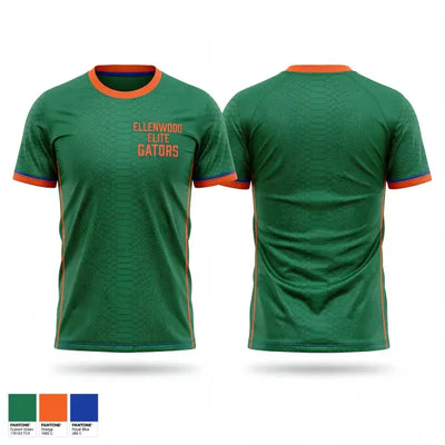 Ellenwood Elite Gators 2701312 Old School Cotton Feel Shirt - 1