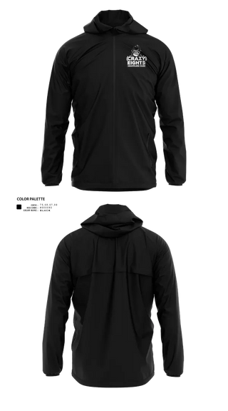 Windbreaker, Crazy Eights Grappling Club, Wrestling, Teamtime, Team time, sublimation, custom sports apparel, team uniforms, spirit wear, spiritwear, sports uniforms, custom shirts, team store, custom team store, fundraiser sports, apparel fundraiser