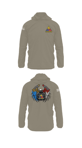 Windbreaker, 1 AD CAB, Army, Teamtime, Team time, sublimation, custom sports apparel, team uniforms, spirit wear, spiritwear, sports uniforms, custom shirts, team store, custom team store, fundraiser sports, apparel fundraiser