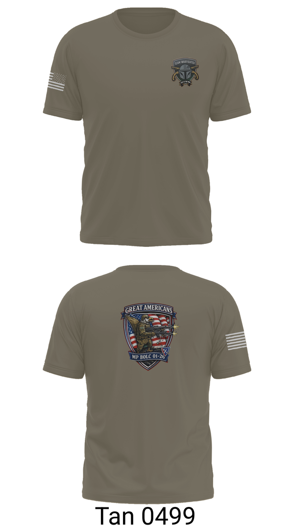 Short Sleeve Performance Shirt, 01-26 MP BOLC, Army, Teamtime, Team time, sublimation, custom sports apparel, team uniforms, spirit wear, spiritwear, sports uniforms, custom shirts, team store, custom team store, fundraiser sports, apparel fundraiser