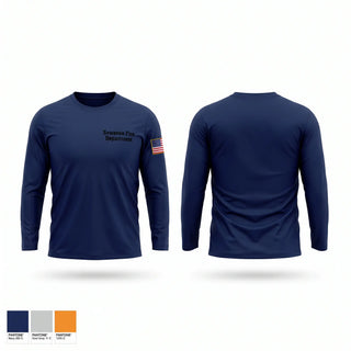 Long Sleeve Performance Shirt, Sewanee Fire Department, Fire Department, Teamtime, Team time, sublimation, custom sports apparel, team uniforms, spirit wear, spiritwear, sports uniforms, custom shirts, team store, custom team store, fundraiser sports, apparel fundraiser