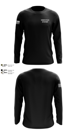 Long Sleeve Performance Shirt, YARMOUTH POLICE DEPARTMENT, Police, Teamtime, Team time, sublimation, custom sports apparel, team uniforms, spirit wear, spiritwear, sports uniforms, custom shirts, team store, custom team store, fundraiser sports, apparel fundraiser