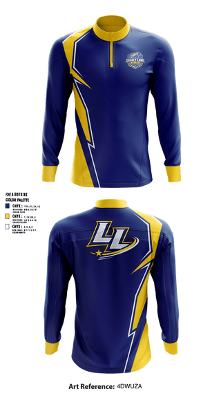 Quarter Zip Jacket, Legacy Lane Elite, Track & Field, Teamtime, Team time, sublimation, custom sports apparel, team uniforms, spirit wear, spiritwear, sports uniforms, custom shirts, team store, custom team store, fundraiser sports, apparel fundraiser