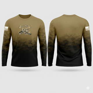 Long Sleeve Performance Shirt, 206th MST, Army, Teamtime, Team time, sublimation, custom sports apparel, team uniforms, spirit wear, spiritwear, sports uniforms, custom shirts, team store, custom team store, fundraiser sports, apparel fundraiser