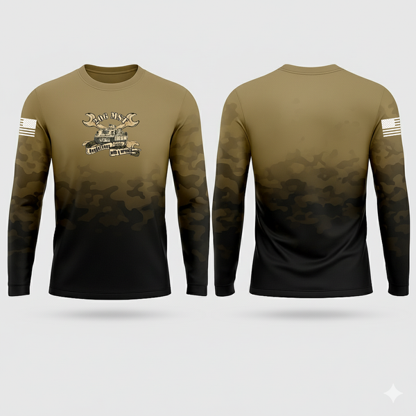 Long Sleeve Performance Shirt, 206th MST, Army, Teamtime, Team time, sublimation, custom sports apparel, team uniforms, spirit wear, spiritwear, sports uniforms, custom shirts, team store, custom team store, fundraiser sports, apparel fundraiser