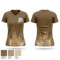 Quest Academy of Martial Arts Women's Short Sleeve V-neck Shirt - 1
