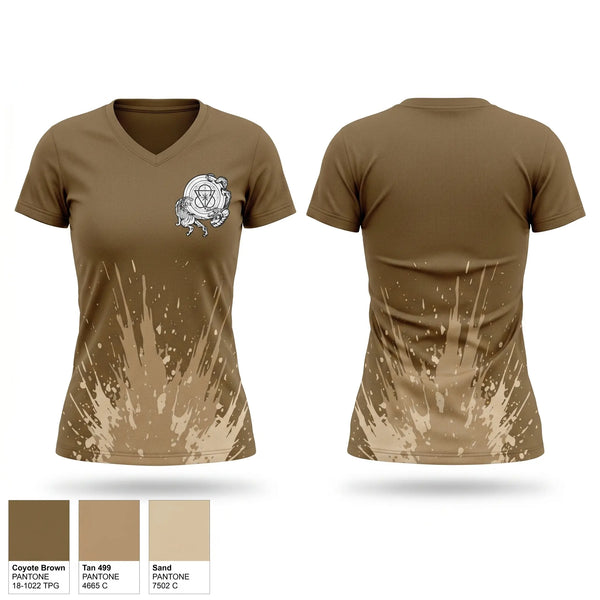 Womens Short Sleeve Vneck Shirt, Quest Academy of Martial Arts, , Teamtime, Team time, sublimation, custom sports apparel, team uniforms, spirit wear, spiritwear, sports uniforms, custom shirts, team store, custom team store, fundraiser sports, apparel fundraiser