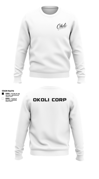 Crew Neck Sweatshirt, OKOLI CORP, , Teamtime, Team time, sublimation, custom sports apparel, team uniforms, spirit wear, spiritwear, sports uniforms, custom shirts, team store, custom team store, fundraiser sports, apparel fundraiser