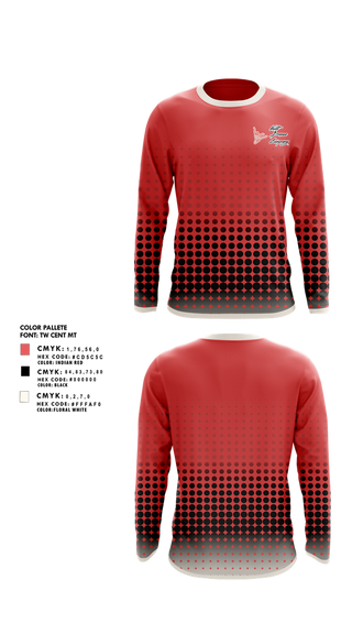 Long Sleeve Performance Shirt, Vault Dance Company, Cheer, Teamtime, Team time, sublimation, custom sports apparel, team uniforms, spirit wear, spiritwear, sports uniforms, custom shirts, team store, custom team store, fundraiser sports, apparel fundraiser