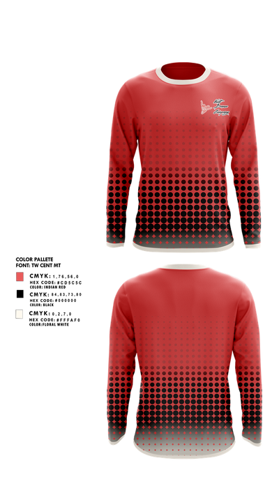 Vault Dance Company 52800576 Long Sleeve Performance Shirt 1