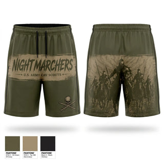 Athletic Shorts With Pockets, 3rd platoon Nightmarchers, Army, Teamtime, Team time, sublimation, custom sports apparel, team uniforms, spirit wear, spiritwear, sports uniforms, custom shirts, team store, custom team store, fundraiser sports, apparel fundraiser