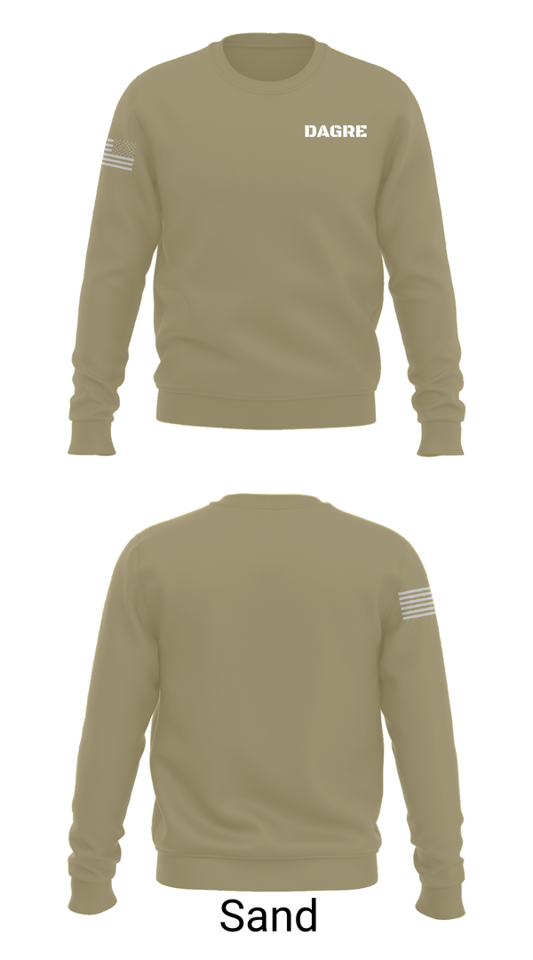 Crew Neck Sweatshirt, DAGRE, , Teamtime, Team time, sublimation, custom sports apparel, team uniforms, spirit wear, spiritwear, sports uniforms, custom shirts, team store, custom team store, fundraiser sports, apparel fundraiser