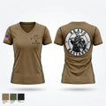 Bravo Co 2/377 41157103 Women's Short Sleeve V-neck Shirt - 1
