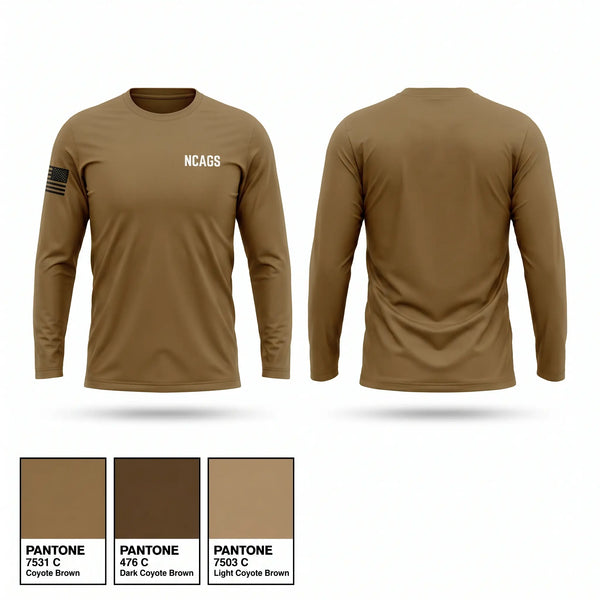 Long Sleeve Performance Shirt, NCAGS, Navy, Teamtime, Team time, sublimation, custom sports apparel, team uniforms, spirit wear, spiritwear, sports uniforms, custom shirts, team store, custom team store, fundraiser sports, apparel fundraiser