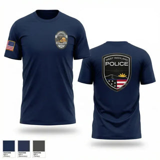 Short Sleeve Performance Shirt, West Richland police, Police, Teamtime, Team time, sublimation, custom sports apparel, team uniforms, spirit wear, spiritwear, sports uniforms, custom shirts, team store, custom team store, fundraiser sports, apparel fundraiser