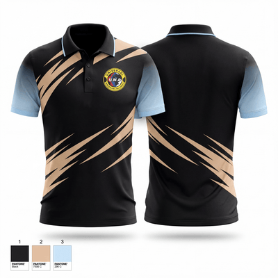 Universal Wrestling alliance  Short Sleeve Performance Polo - 1