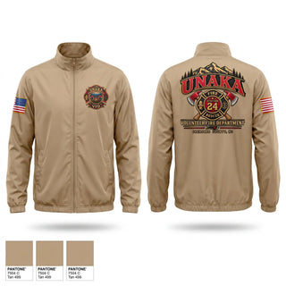 Windbreaker, Unaka Volunteer Fire Department, Fire Department, Teamtime, Team time, sublimation, custom sports apparel, team uniforms, spirit wear, spiritwear, sports uniforms, custom shirts, team store, custom team store, fundraiser sports, apparel fundraiser