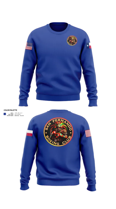 San Fernando Boxing Club 92427997 Crew Neck Sweatshirt - 212
